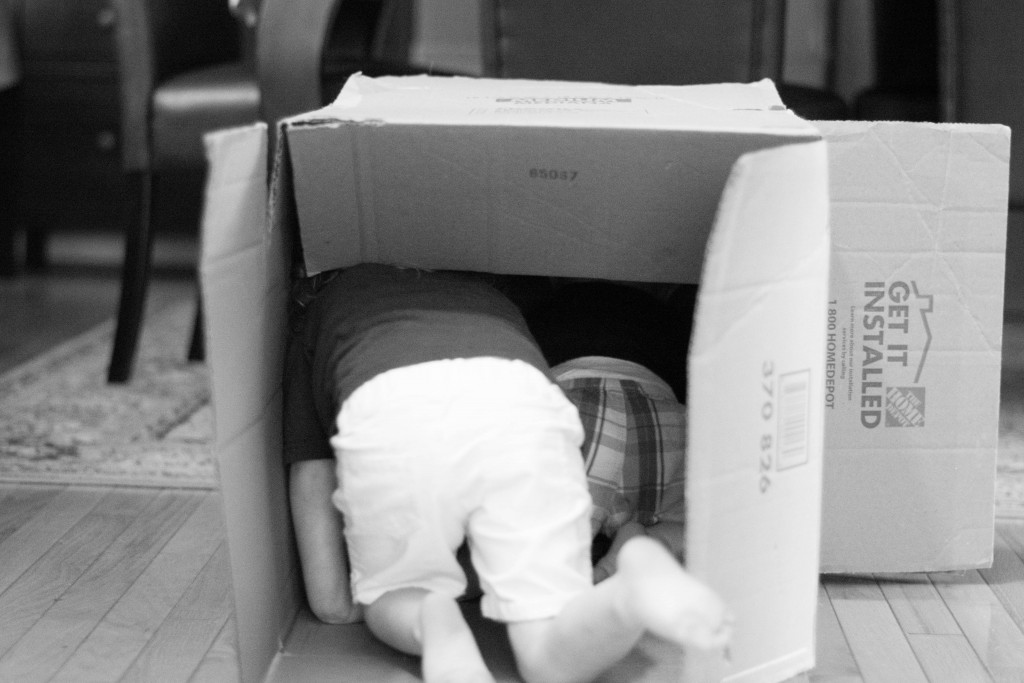 I love this one. Two butts.